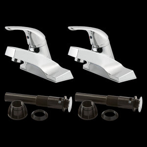 Pfirst Series 4 in. Centerset Single-Handle Lavatory Faucet Pro Pack in Polished Chrome
