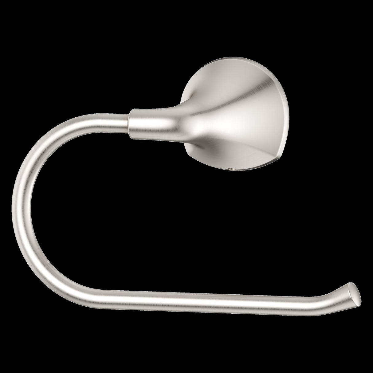 McAllen Towel Ring in Spot Defense Brushed Nickel