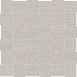 Anatolia Tile 2X2 Basketweave Belgian Linen Natural Porcelain Mosaics. 1 Sheet = .96 Sq. Ft. 4501-0033-1 (69-567) Natural Basketweave 2x2 - premium natural stone mosaic tile from Anatolia Tile, available at PoshHaus showroom in Keene, NH