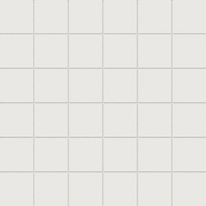 Anatolia Tile 2X2 Prima True White 36 Piece Matte Unglazed Porcelain Porcelain Mosaics. 1 Sheet = .96 Sq Ft. 4501-0209-1 True White 2x2 Matte - premium natural stone mosaic tile from Anatolia Tile, available at PoshHaus showroom in Keene, NH