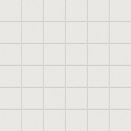 Anatolia Tile 2X2 Prima True White 36 Piece Matte Unglazed Porcelain Porcelain Mosaics. 1 Sheet = .96 Sq Ft. 4501-0209-1 True White 2x2 Matte - premium natural stone mosaic tile from Anatolia Tile, available at PoshHaus showroom in Keene, NH