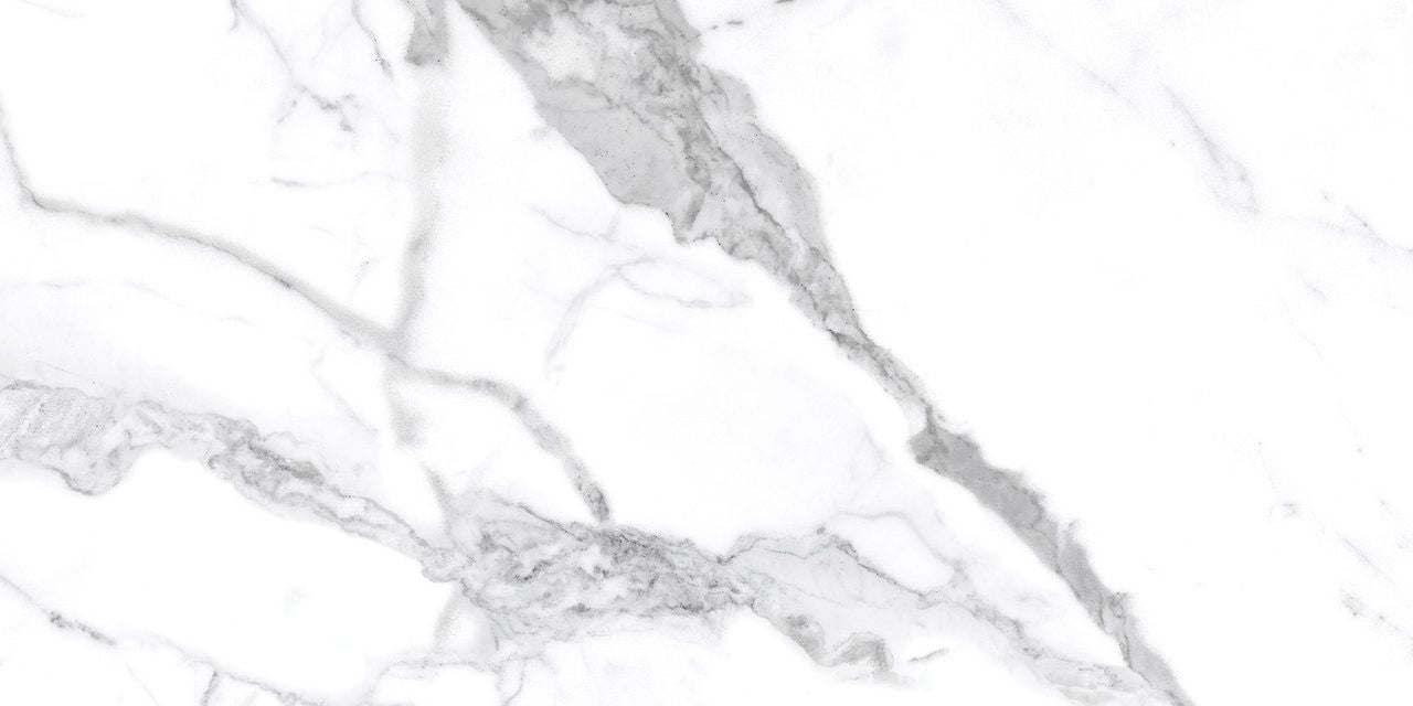 Anatolia Tile 12X24 Mayfair Statuario Venato Matte Rectified Porcelain 4500-0383-1 Statuario Venato 12x24 Matte - premium natural stone mosaic tile from Anatolia Tile, available at PoshHaus showroom in Keene, NH