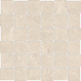 Anatolia Tile 2X2 Basketweave Mayfair Allure Ivory Matte Porcelain Mosaics. 1 Sheet = .98 Sq. Ft. 4501-0126-1 Allure Ivory 2x2 Basketweave Matte - premium natural stone mosaic tile from Anatolia Tile, available at PoshHaus showroom in Keene, NH