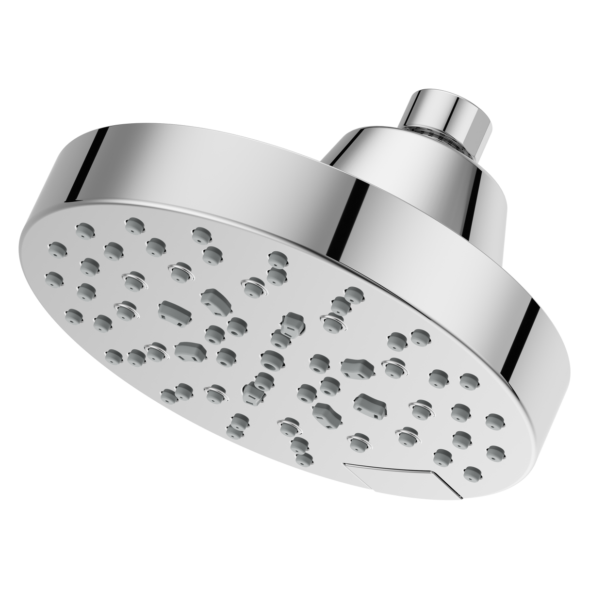 Modern Round Showerhead in Polished Chrome