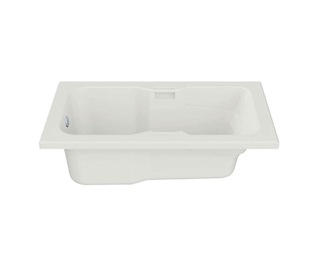 MAAX 102226-000-001-000 Lopez 6036 Acrylic Alcove End Drain Bathtub in White