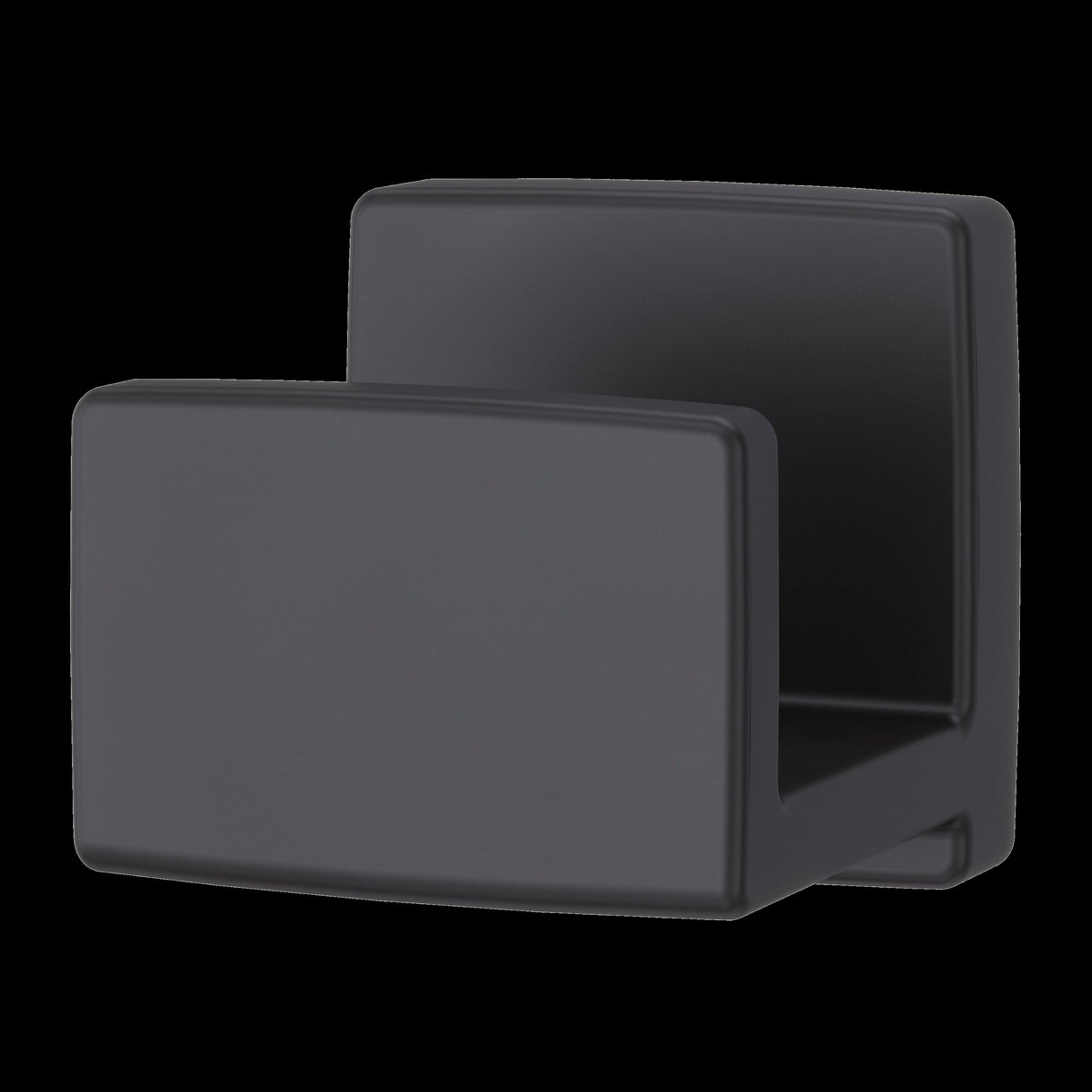Deckard Robe Hook in Matte Black