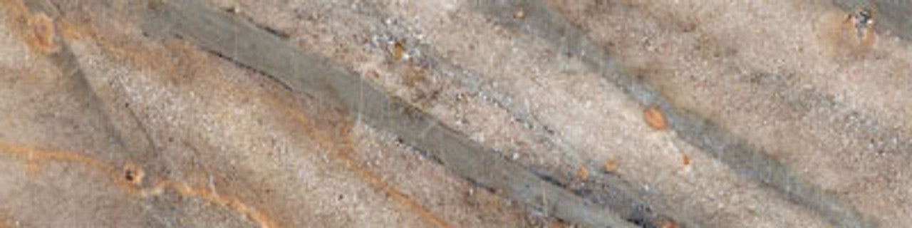 Anatolia Tile 3X12 Evolution Matte Earth Porcelain Bullnose 69-344  - premium natural stone mosaic tile from Anatolia Tile, available at PoshHaus showroom in Keene, NH