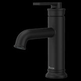 Colfax Single Control 4" Centerset Bathroom Faucet in Matte Black