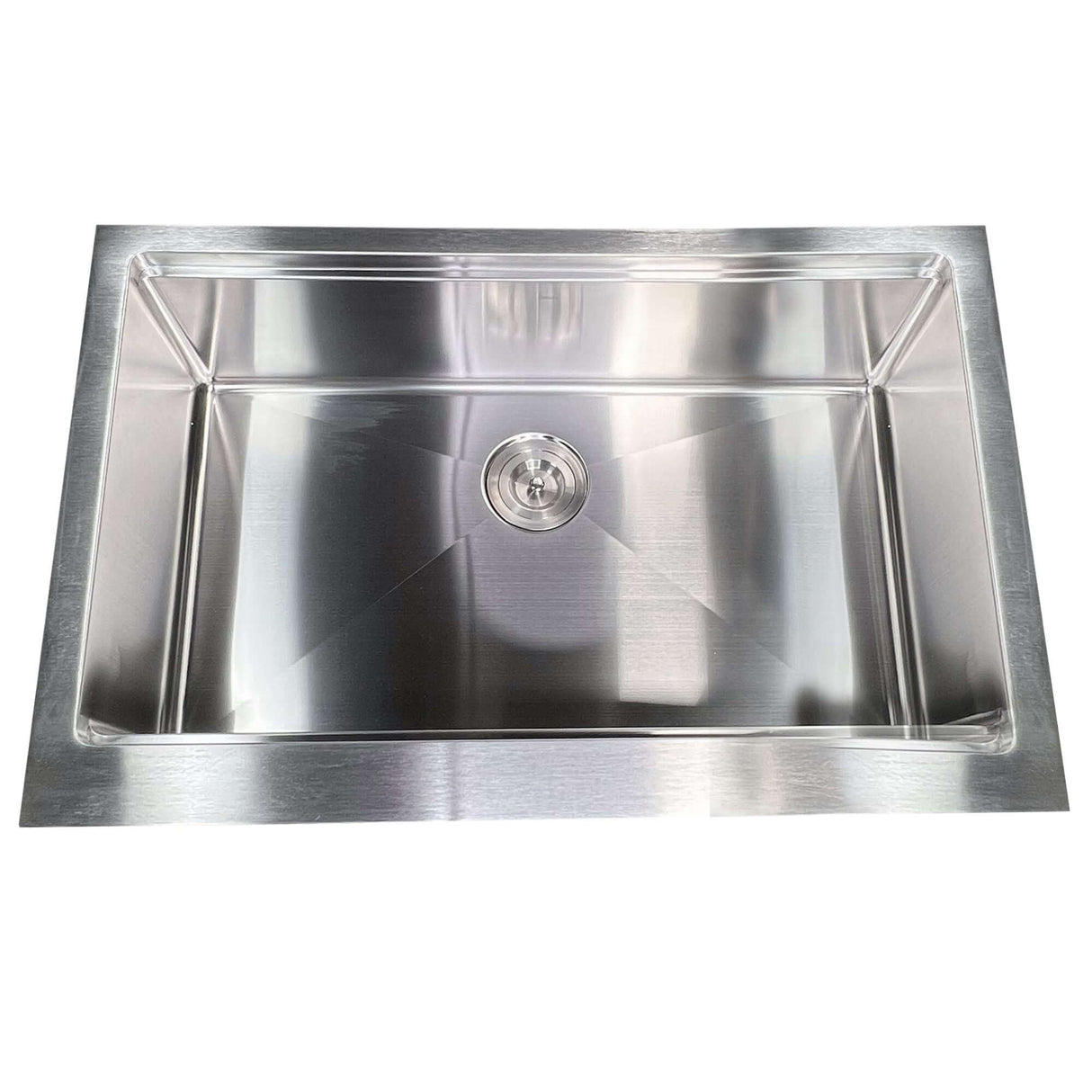 Nantucket Sinks' AP-PS-3221-16  Prepstation Single Bowl Undermount Stainless Steel Kitchen Sink
