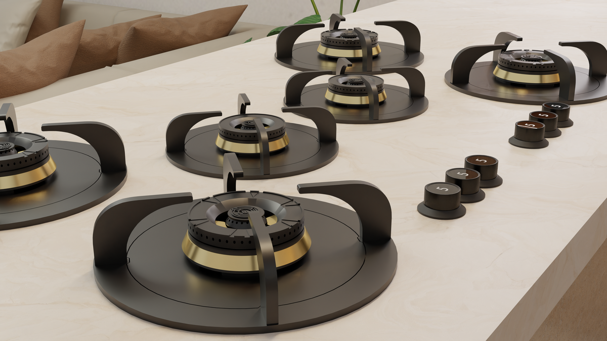 VarioCook eGas Wok Burner - Black / NG