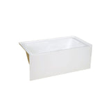 Voltaire 48" X 32" Left-Hand Drain Alcove Bathtub with Apron