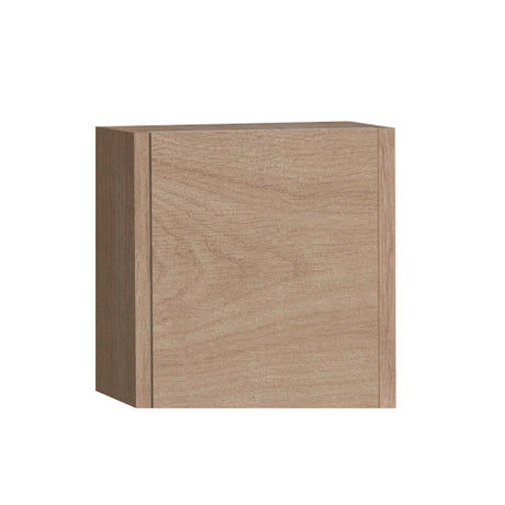 DAX Oceanside Engineered Wood Side Cabinet, 14", Oak DAX-OCE051414