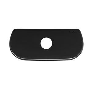 Monaco Dual Flush Toilet Tank Lid Matte Black