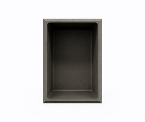 Swanstone AS-1075 Recessed Shelf in Charcoal Gray AS01075.209