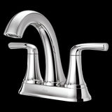 McAllen 2-Handle 4" Centerset Bathroom Faucet in Polished Chrome