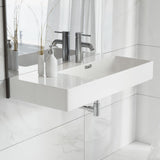 St. Tropez 36" Right Side Faucet Wall-Mount Bathroom Sink