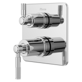 Hillstone Stacked Diverter Trim Kit in Polished Chrome
