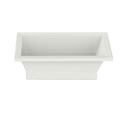 MAAX 102787-000-001-000 Aiiki 6636 Acrylic Drop-in End Drain Bathtub in White