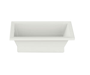 MAAX 102787-054-001-100 Aiiki 6636 Acrylic Drop-in End Drain Hydrofeel Bathtub in White