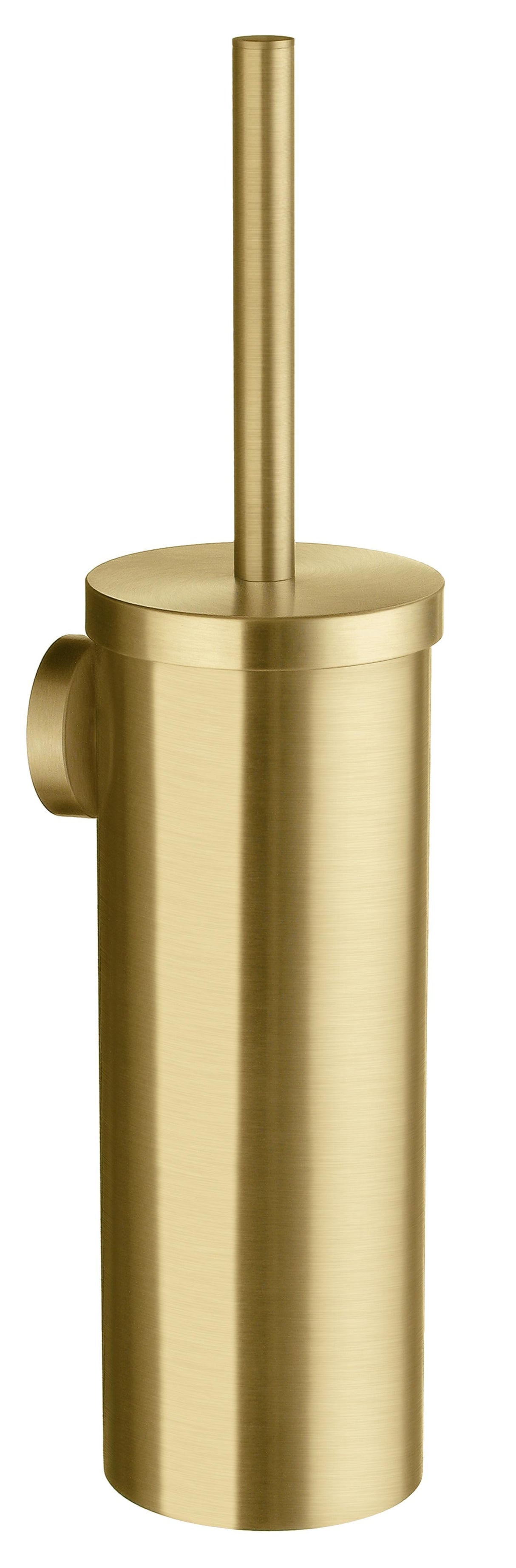Smedbo Home Toilet Brush Wallmount in Brushed Brass