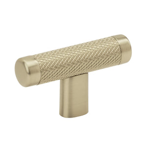Amerock Kitchen Cabinet Knob Golden Champagne 2-5/8 in (67 mm) Bronx 1 Pack Furniture Hardware Bathroom Drawer Knob| Dresser Drawer Handle Cabinet Pull
