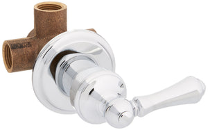 Pfister 4-Port 2-Way Diverter Valve in Polished Chrome
