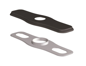 Gerber DA607955BS Satin Black Cover Plate Assembly for 8