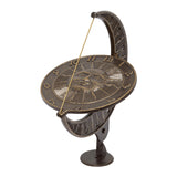 Whitehall 01271 - Sun and Moon Sundial - French Bronze