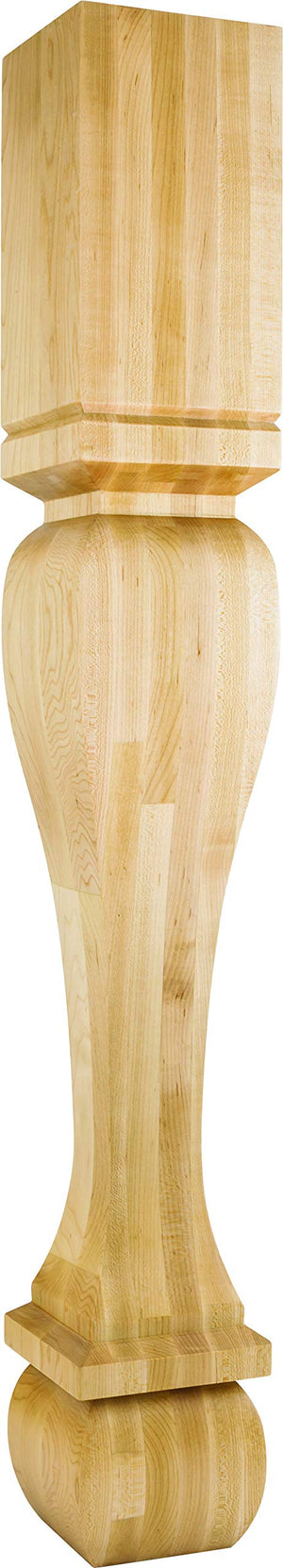 Hardware Resources ONL-10-36-CH 36" W x 1-1/4" D x 7-1/2" H Cherry Acanthus Onlay