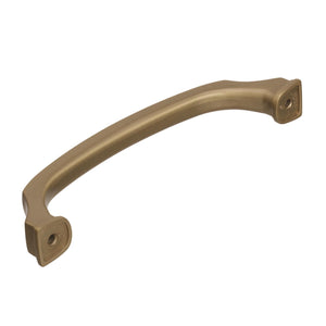 Amerock Cabinet Pull Golden Champagne 5-1/16 inch (128 mm) Center to Center Revitalize 1 Pack Drawer Pull Drawer Handle Cabinet Hardware