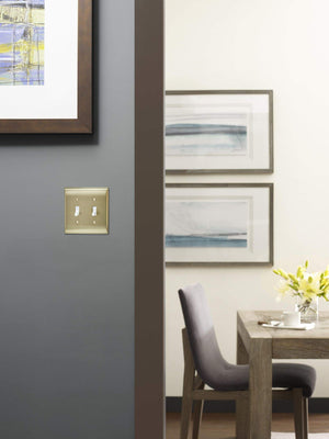 Amerock Wall Plate Black Bronze 2 Toggle Switch Plate Cover Candler 1 Pack Light Switch Cover