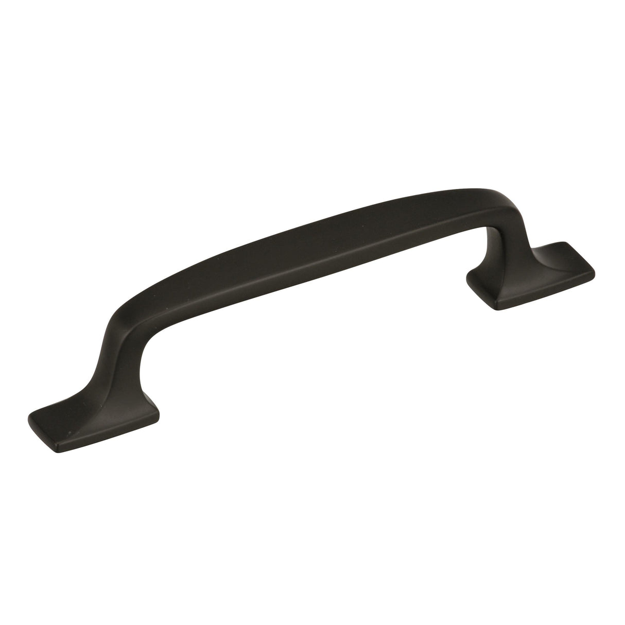 Amerock Cabinet Pull Black Bronze 3-3/4 inch (96 mm) Center to Center Highland Ridge 1 Pack Drawer Pull Drawer Handle Cabinet Hardware
