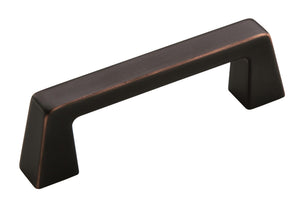 Amerock Cabinet Pull Oil Rubbed Bronze 3 inch (76 mm) Center to Center Blackrock 1 Pack Drawer Pull Drawer Handle Cabinet Hardware