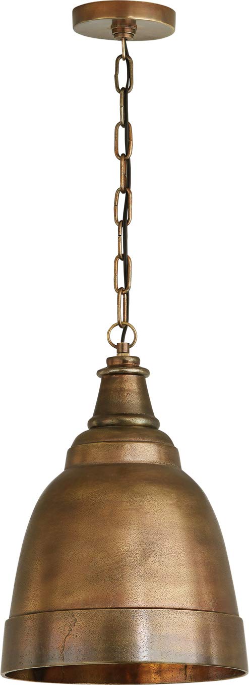 Capital Lighting 330310XB Sedona 1 Light Pendant Oxidized Brass