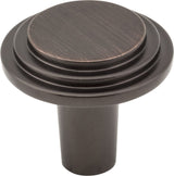 Elements 331SN 1-1/8" Diameter Satin Nickel Round Calloway Cabinet Knob