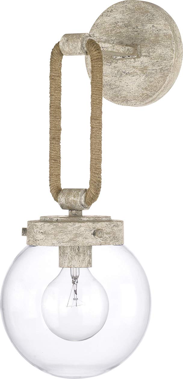 Capital Lighting 627412MS Beaufort 1 Light Sconce Mystic Sand