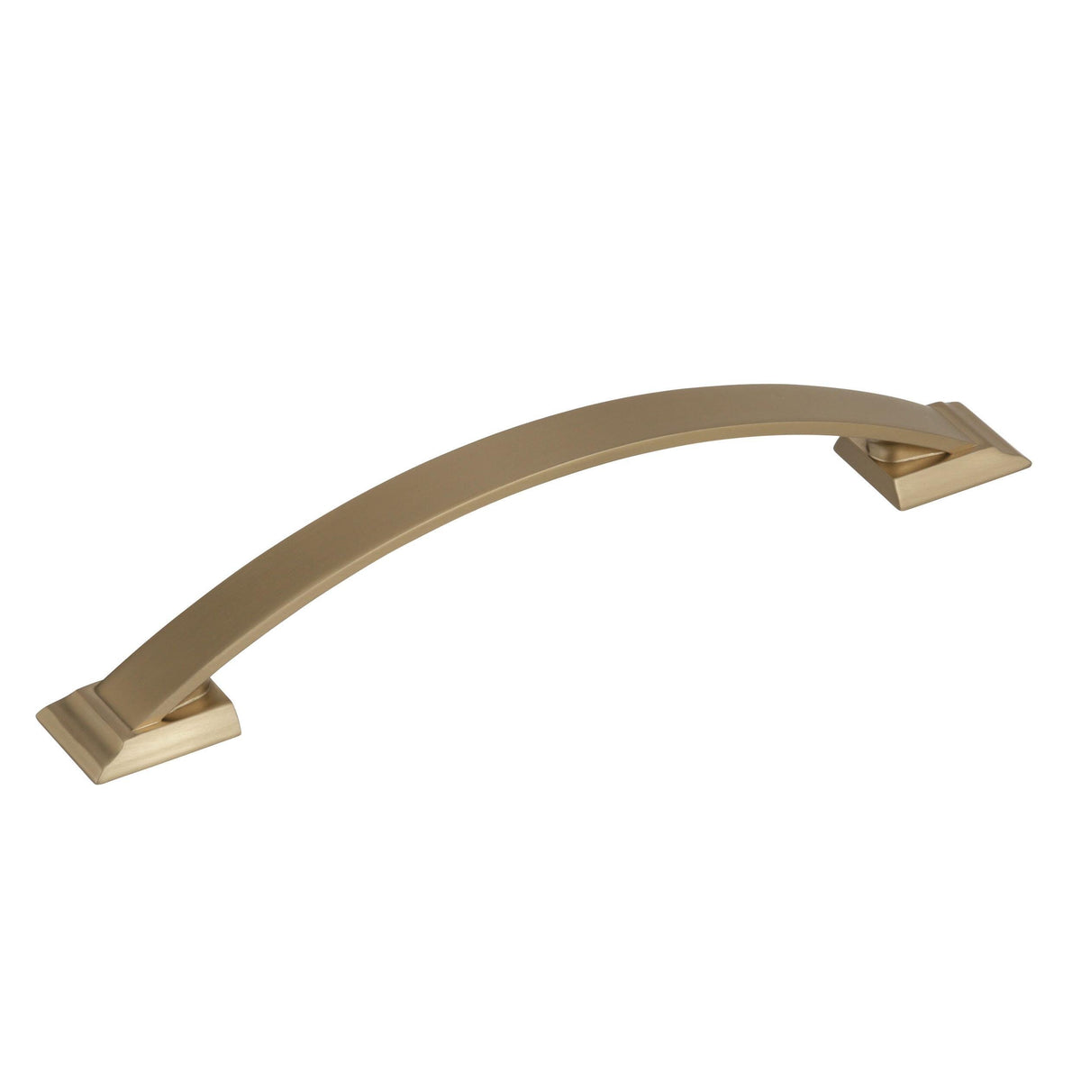 Amerock Cabinet Pull Golden Champagne 6-5/16 inch (160 mm) Center to Center Candler 1 Pack Drawer Pull Drawer Handle Cabinet Hardware