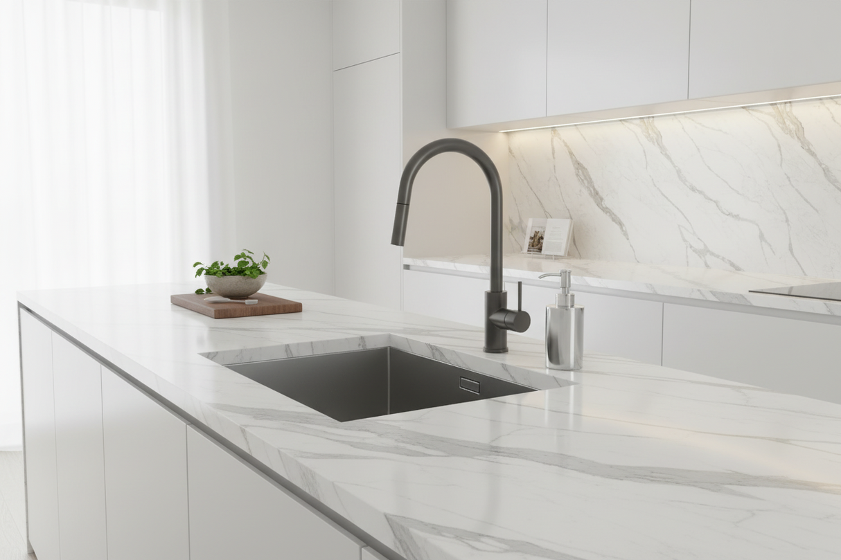 Madison Summit Quartz Countertop – Summit Stone™