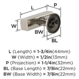 Amerock BP37100G10 Everett Knob, Satin Nickel