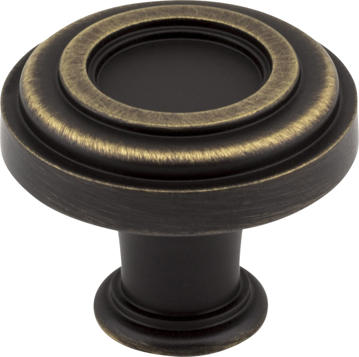 Jeffrey Alexander 317BNBDL 1-3/8" Diameter Brushed Pewter Ring Lafayette Cabinet Knob
