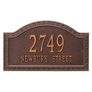 Whitehall 2917AC - Personalized Penhurst Plaque - Grande - Wall - 2 Line