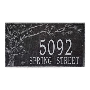 Whitehall 2942BS - Personalized Spring Blossom Plaque - Estate - Wall - 2 Line