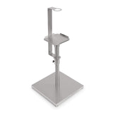 John Boos SDS-SB-2 Commercial Adjustable Stainless Steel Hand Sanitizer Jug Dispenser Holder/Stand, Maximum Height 40"