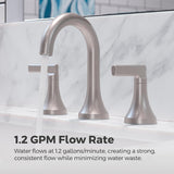 Pfister Vedra 2-Handle 8" Widespread Bathroom Faucet With Push & Seal™ LF-049-VEDGS