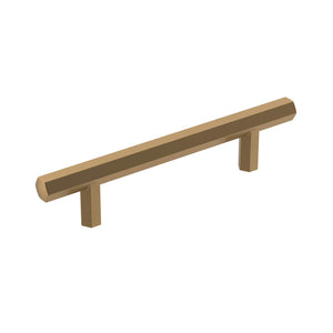 Amerock Cabinet Pull Champagne Bronze 3-3/4 inch (96 mm) Center-to-Center Caliber 1 Pack Drawer Pull Cabinet Handle Cabinet Hardware
