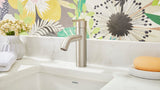 Gerber D225258BN Parma Single Handle Bathroom Faucet With Metal Pop-up Drain - BR...