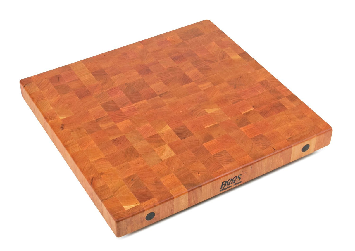 John Boos CHYBBIT4-6025 60W x 25D 4H American Cherry End Grain Island Top CHERRY BB ISLAND TOP 60X25X4 CRM