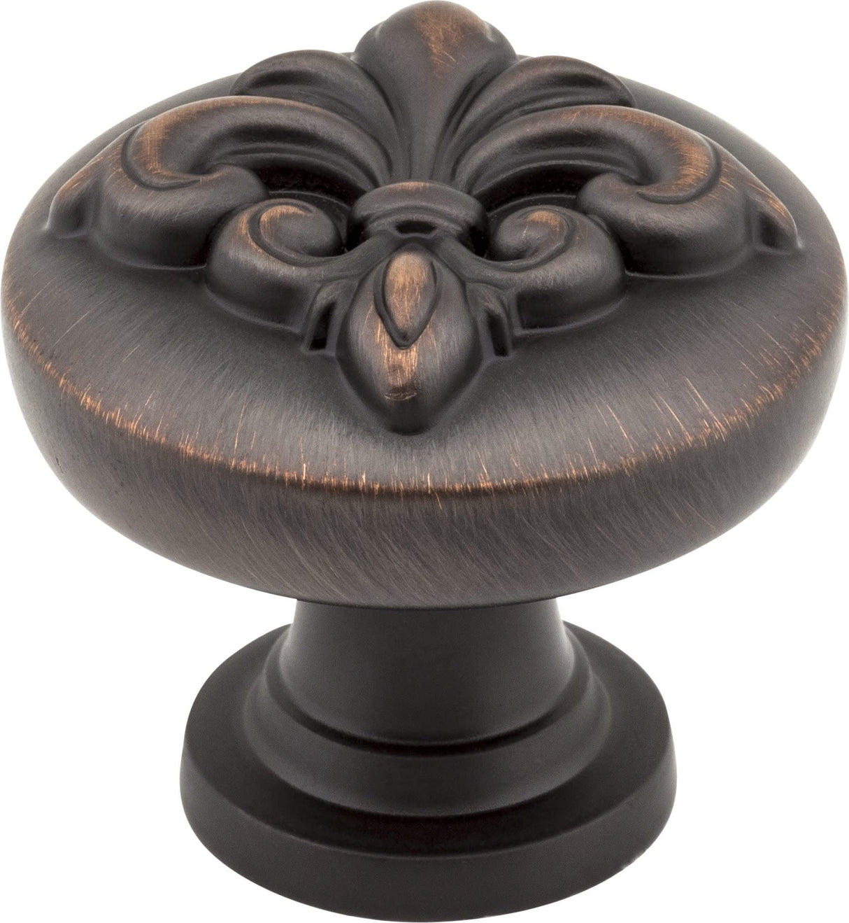 Jeffrey Alexander 218BNBDL 1-3/8" Diameter Brushed Pewter Lafayette Cabinet Knob