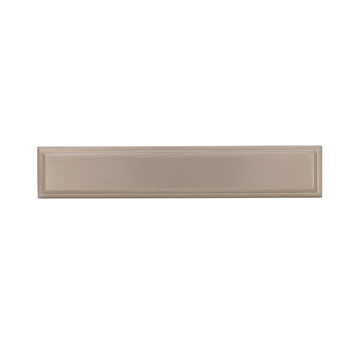 Amerock Cabinet Cup Pull Satin Nickel 5-1/16 inch (128 mm) Center to Center Manor 1 Pack Drawer Pull Drawer Handle Cabinet Hardware