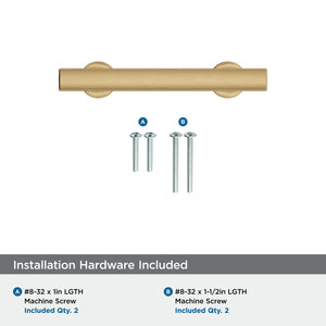 Amerock Corp BP37103CZ Everett Pull, 3 in (76 mm) Center-to-Center, Champagne Bronze